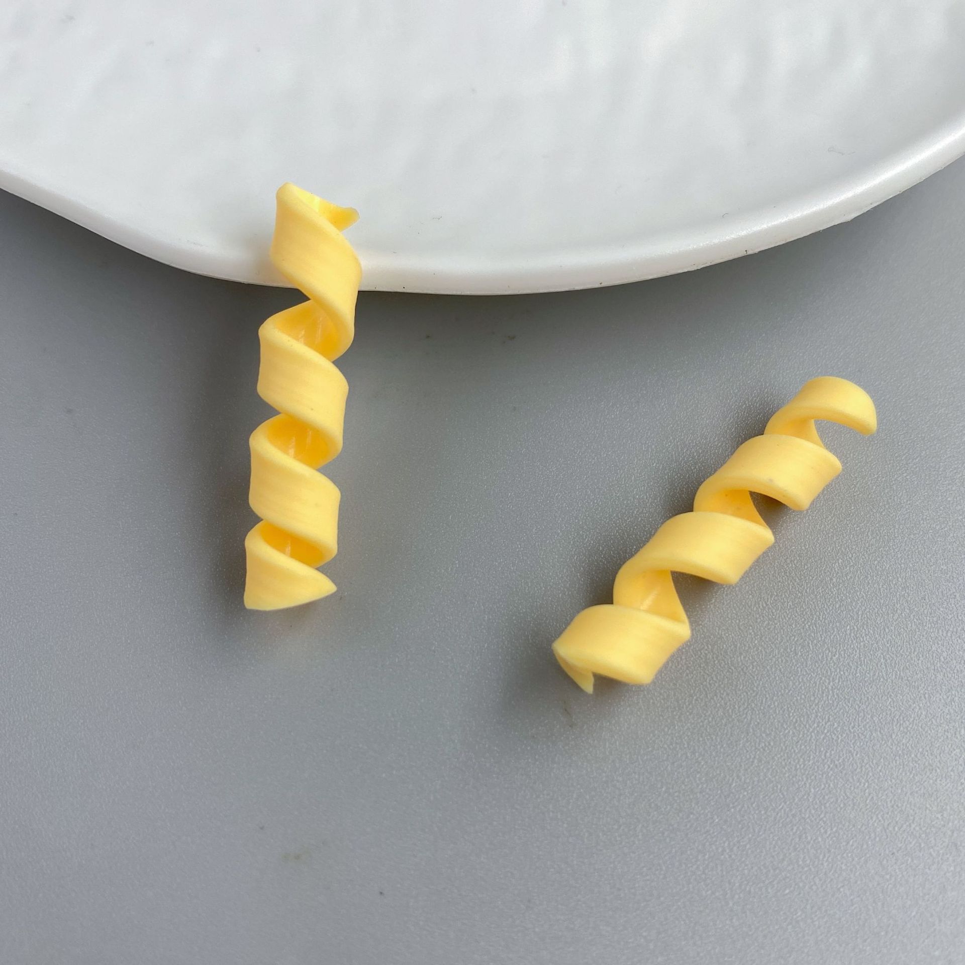 Cute Polymer Clay Swiss Roll Charms for DIY Dessert Decoration view 6