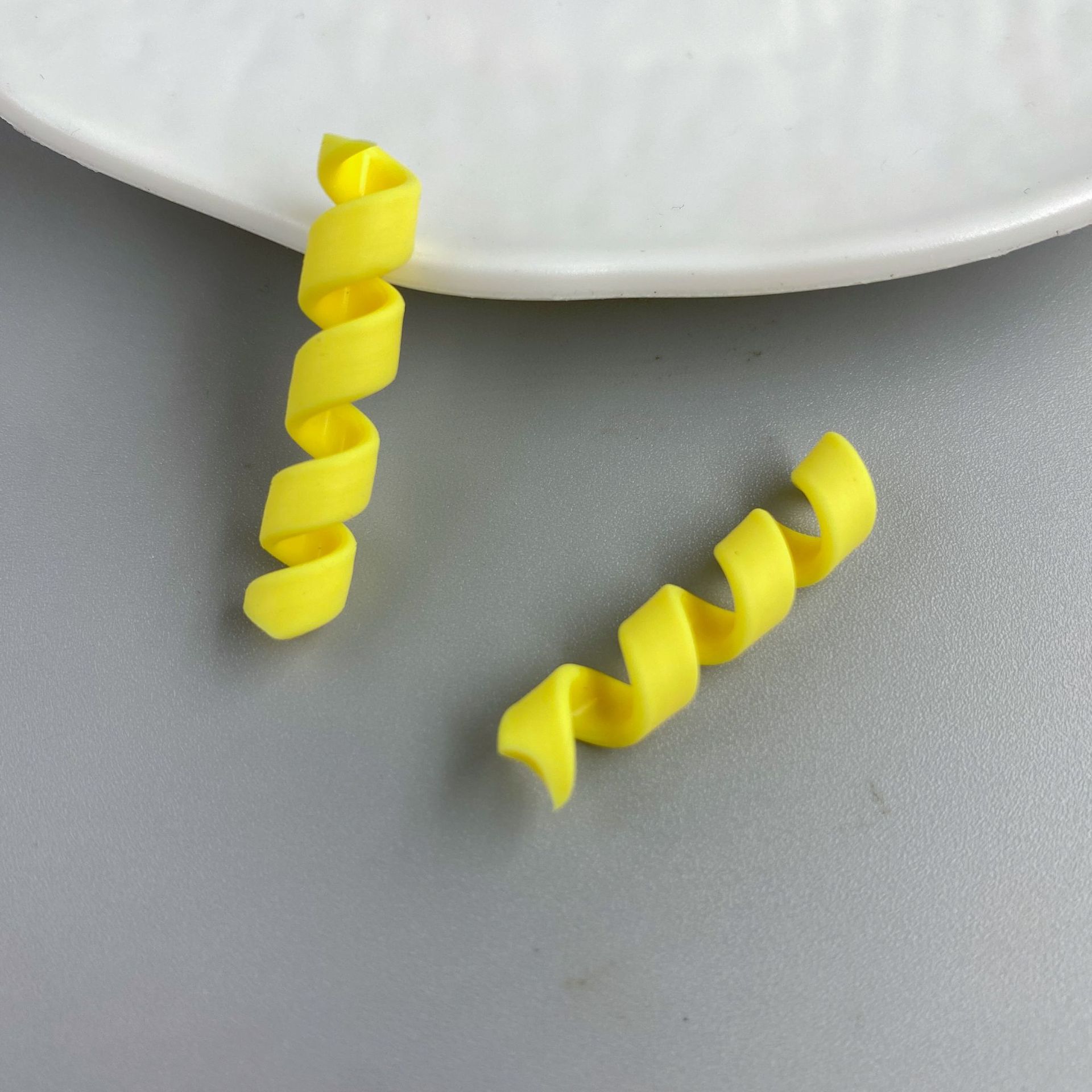 Cute Polymer Clay Swiss Roll Charms for DIY Dessert Decoration view 8
